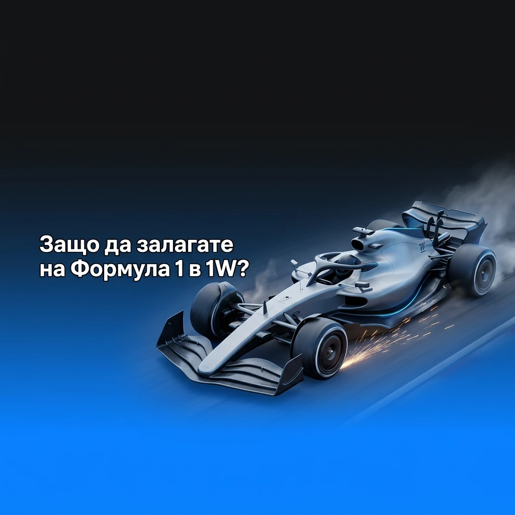 Залози на Формула 1 в 1W – широки пазари, живо залагане и конкурентни коефициенти за България