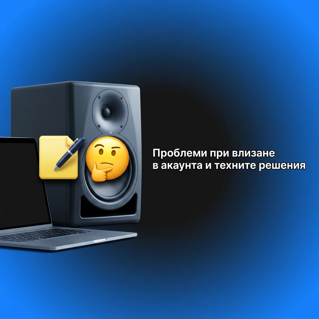 Таблица с чести проблеми при влизане в акаунт и практически решения за всеки от тях