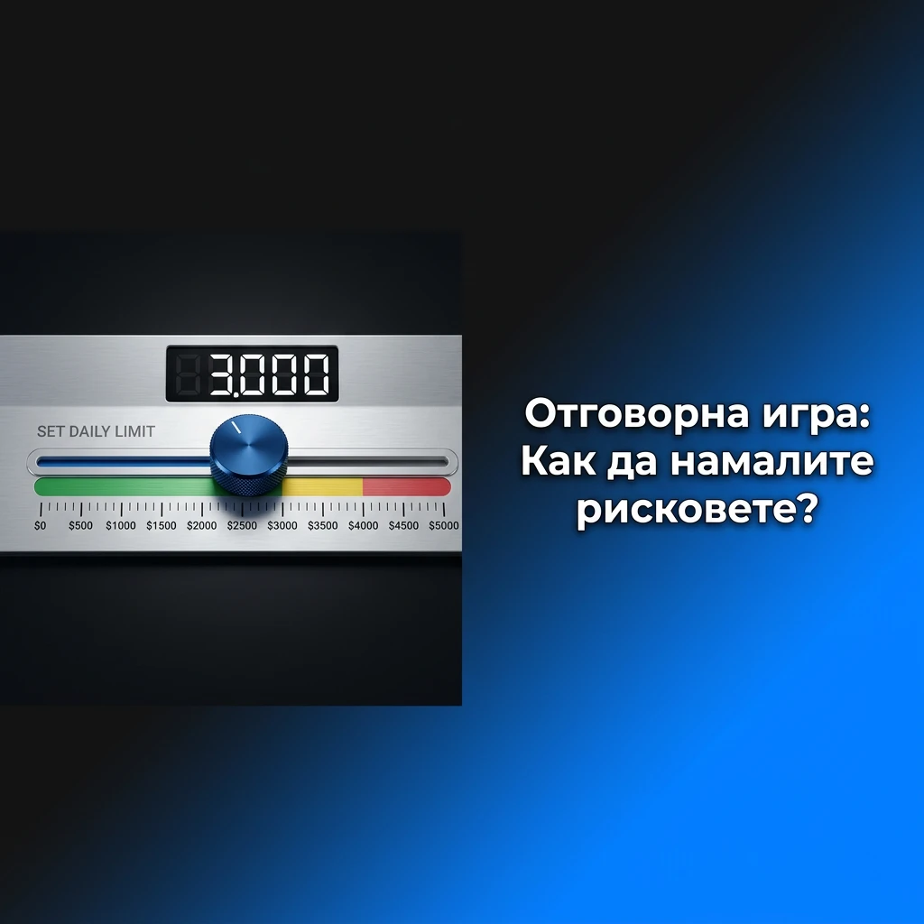 Символи на отговорна игра: бюджет, лимити и контрол на хазартния риск