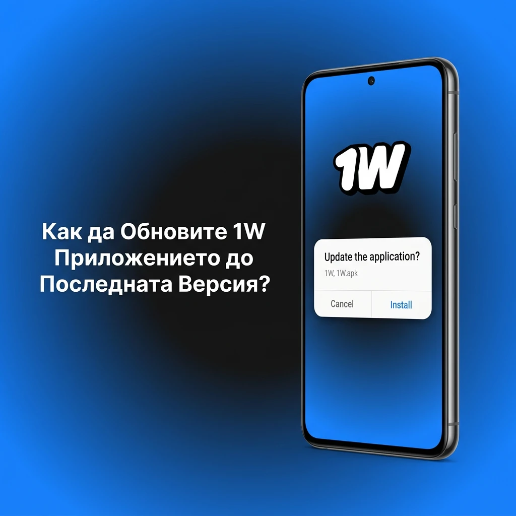 Обновяване на 1W приложение за Android и iOS – изтегляне на APK и автоматична актуализация