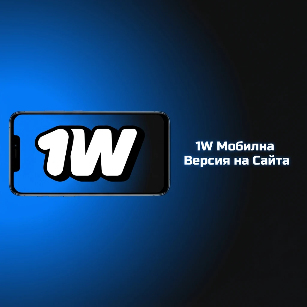 1W мобилна версия на сайта – достъп до спортни залози и казино от браузъра на смартфон