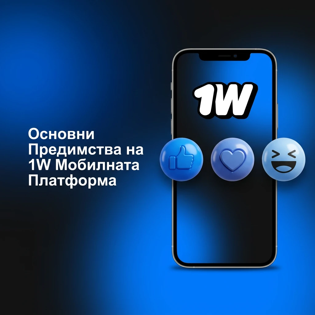 Предимства на 1W мобилна платформа: бонуси, казино игри, спортни залози и крипто плащания за българи