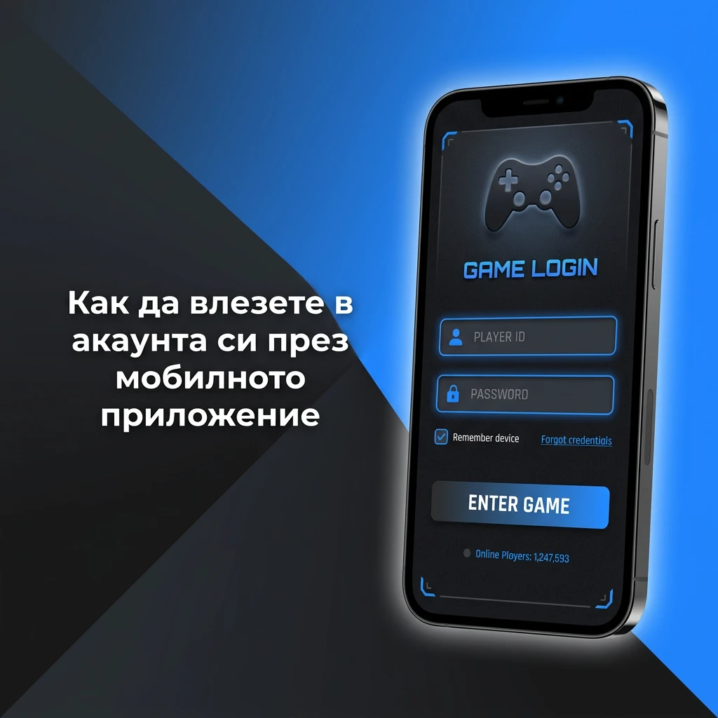 Влизане в акаунт през мобилното приложение 1W с имейл и парола за бърз достъп