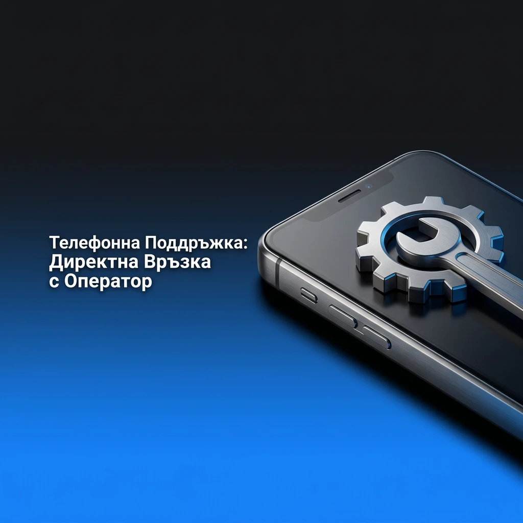 Телефонна поддръжка с оператор – директна връзка за спешни въпроси по акаунт и сигурност