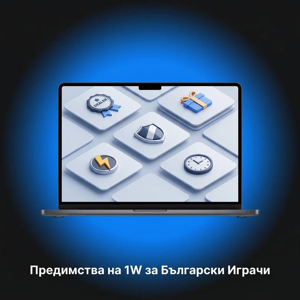 Предимства на 1W казино за български играчи – мобилно приложение, крипто плащания и бонуси