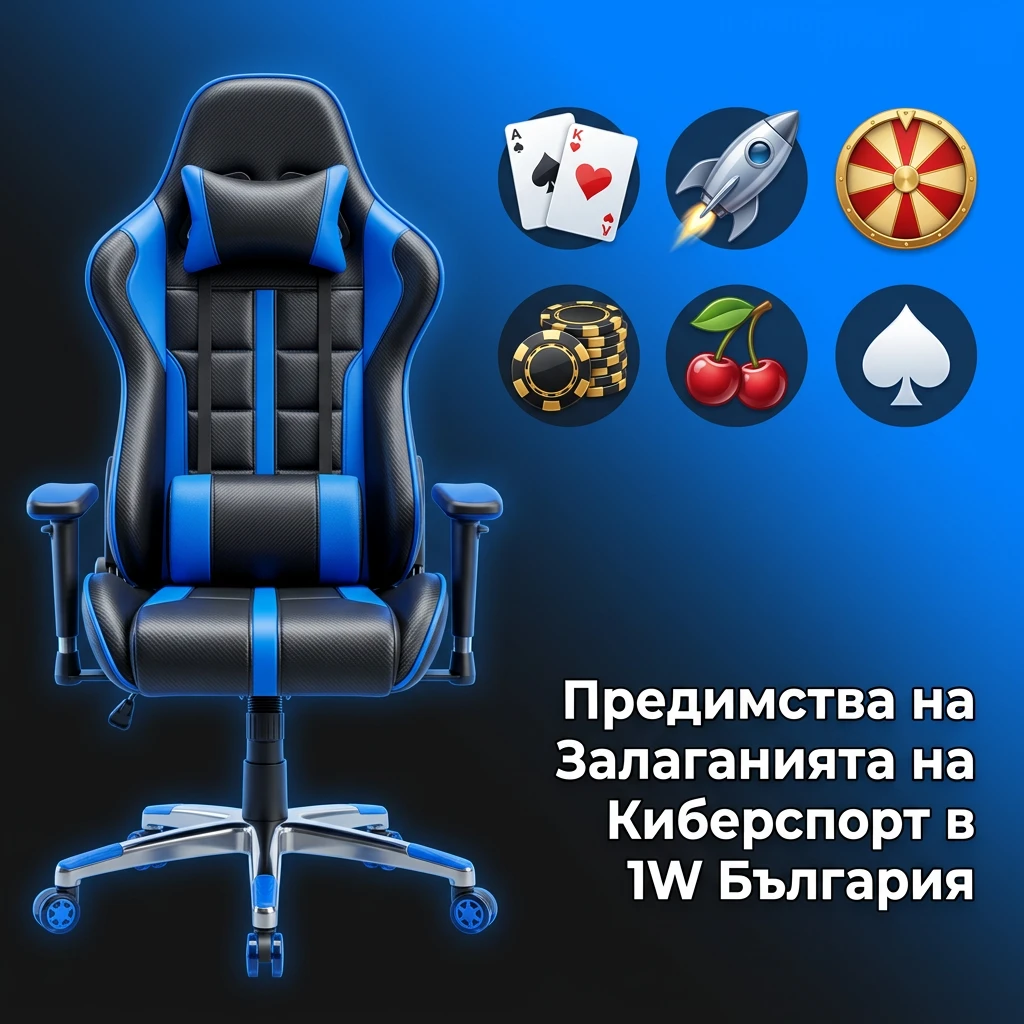 Предимства на залаганията на киберспорт в 1W България – бонуси, плащания и мобилно приложение