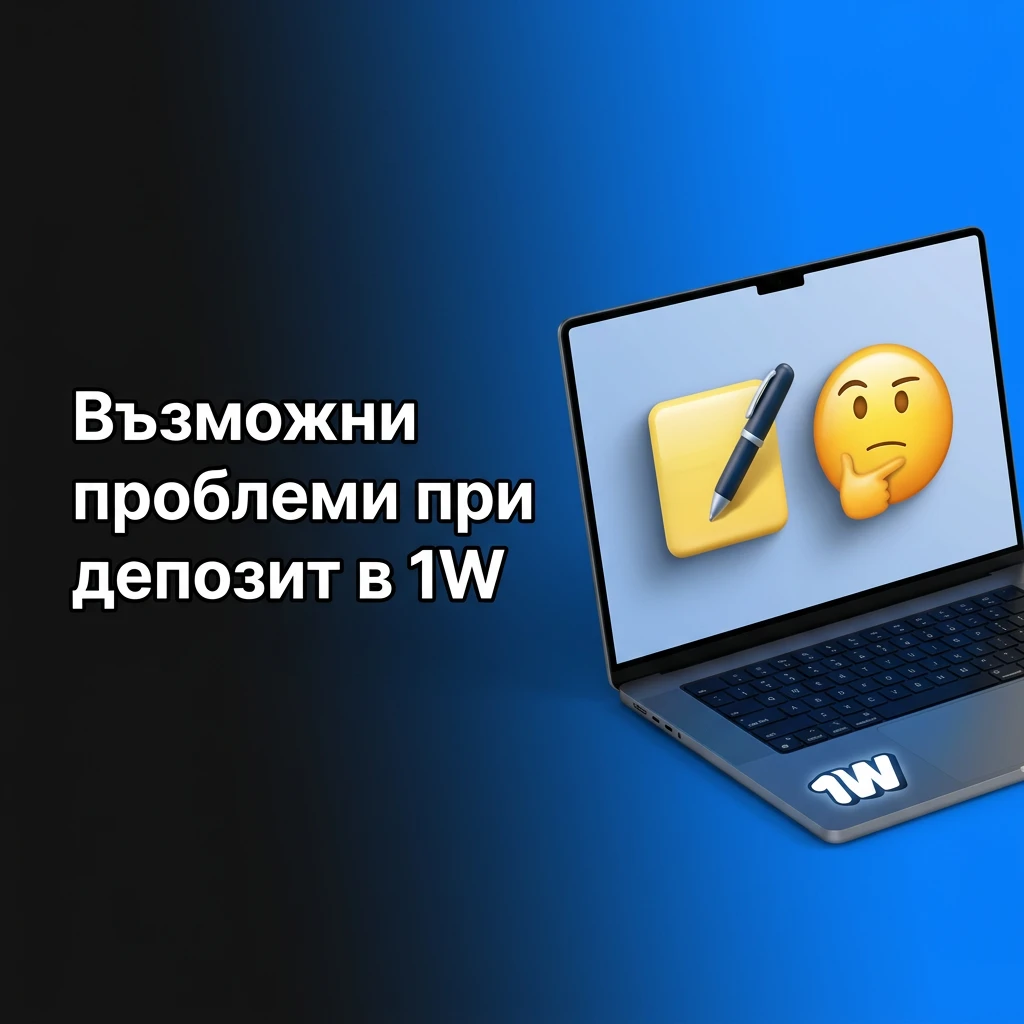 Възможни проблеми при депозит в 1W: грешен адрес, лимити, верификация и технически грешки
