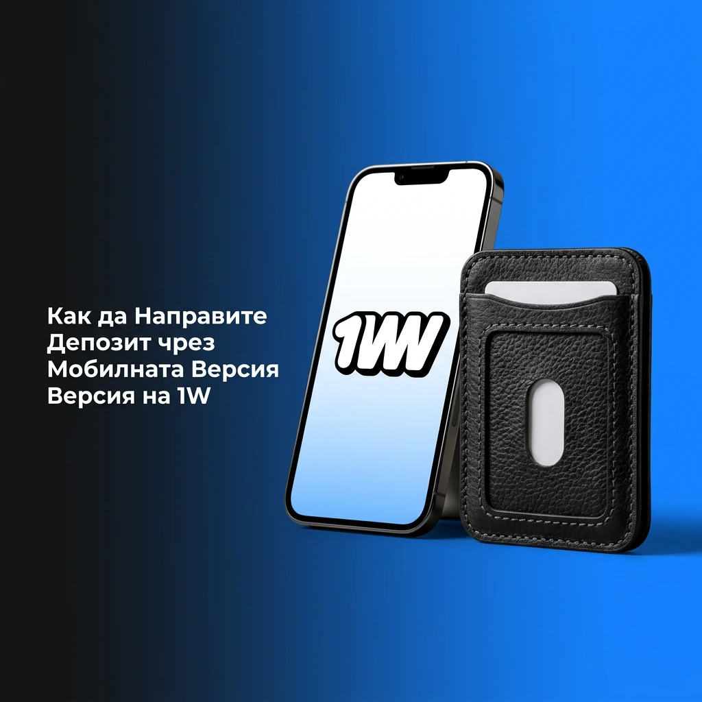 Мобилен депозит в 1W – бързо и лесно попълване на баланс от смартфон за минути