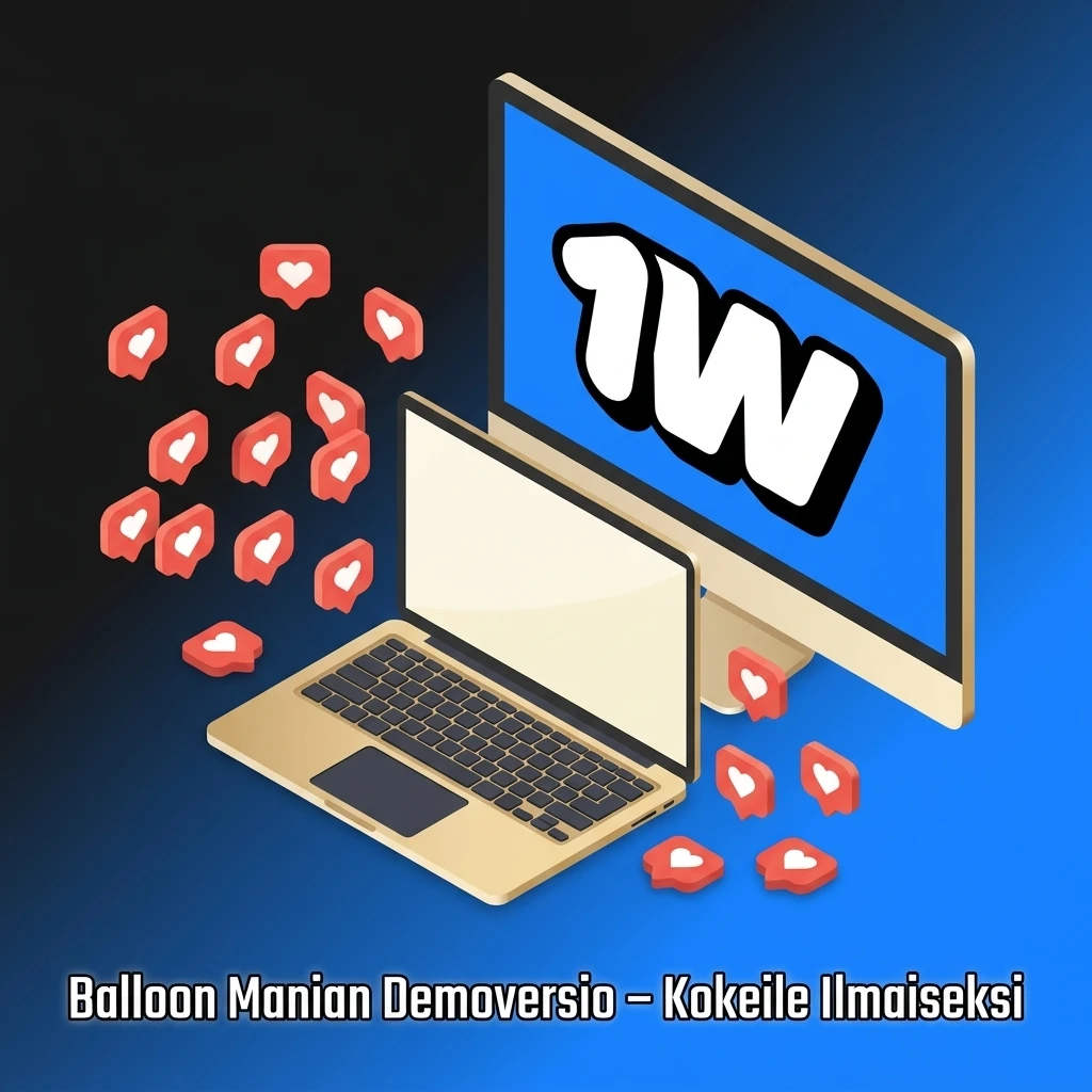 Balloon Mania demoversio ilmaiseksi – kokeile pelin mekaniikkaa virtuaalisilla pelimerkeillä ennen oikeaa pelaamista.
