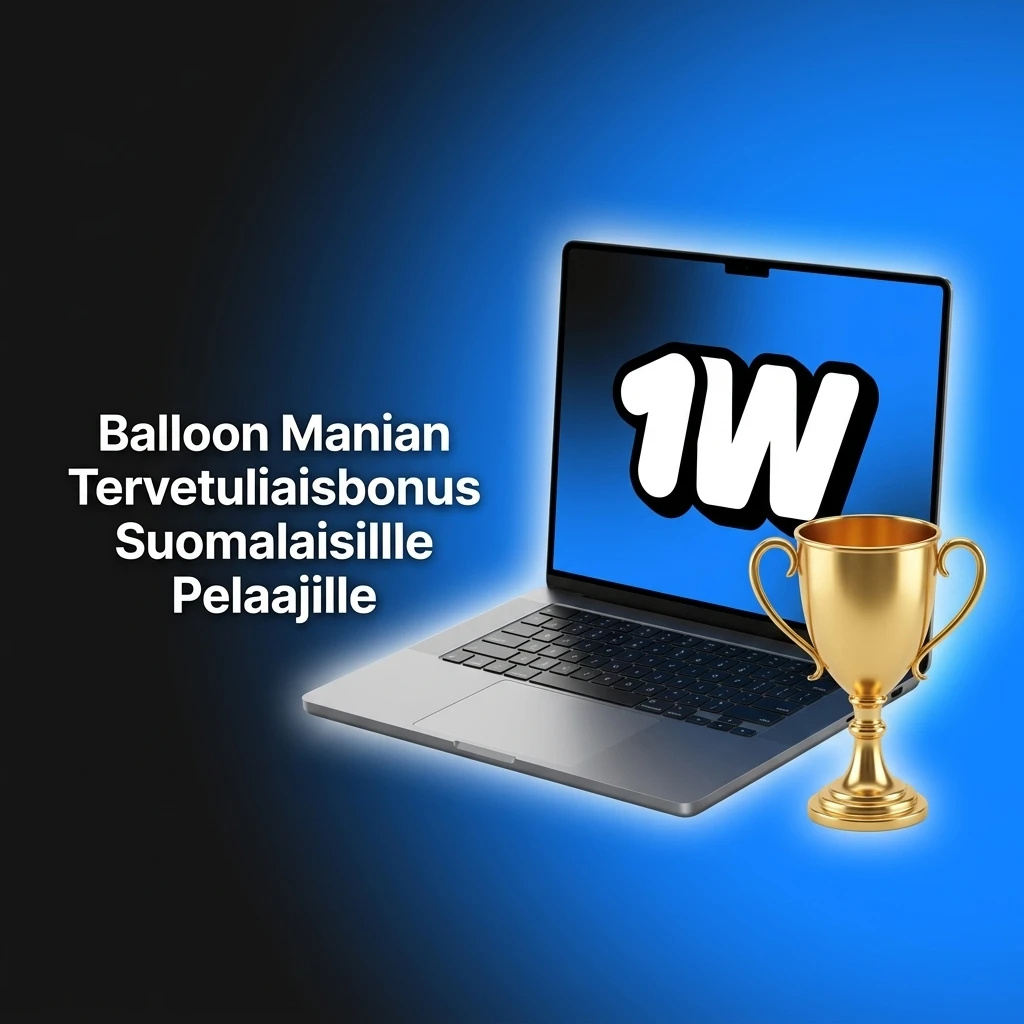 Balloon Mania tervetuliaisbonus 600% + 500 ilmaiskierrosta uusille suomalaisille pelaajille 1w-kasinolla