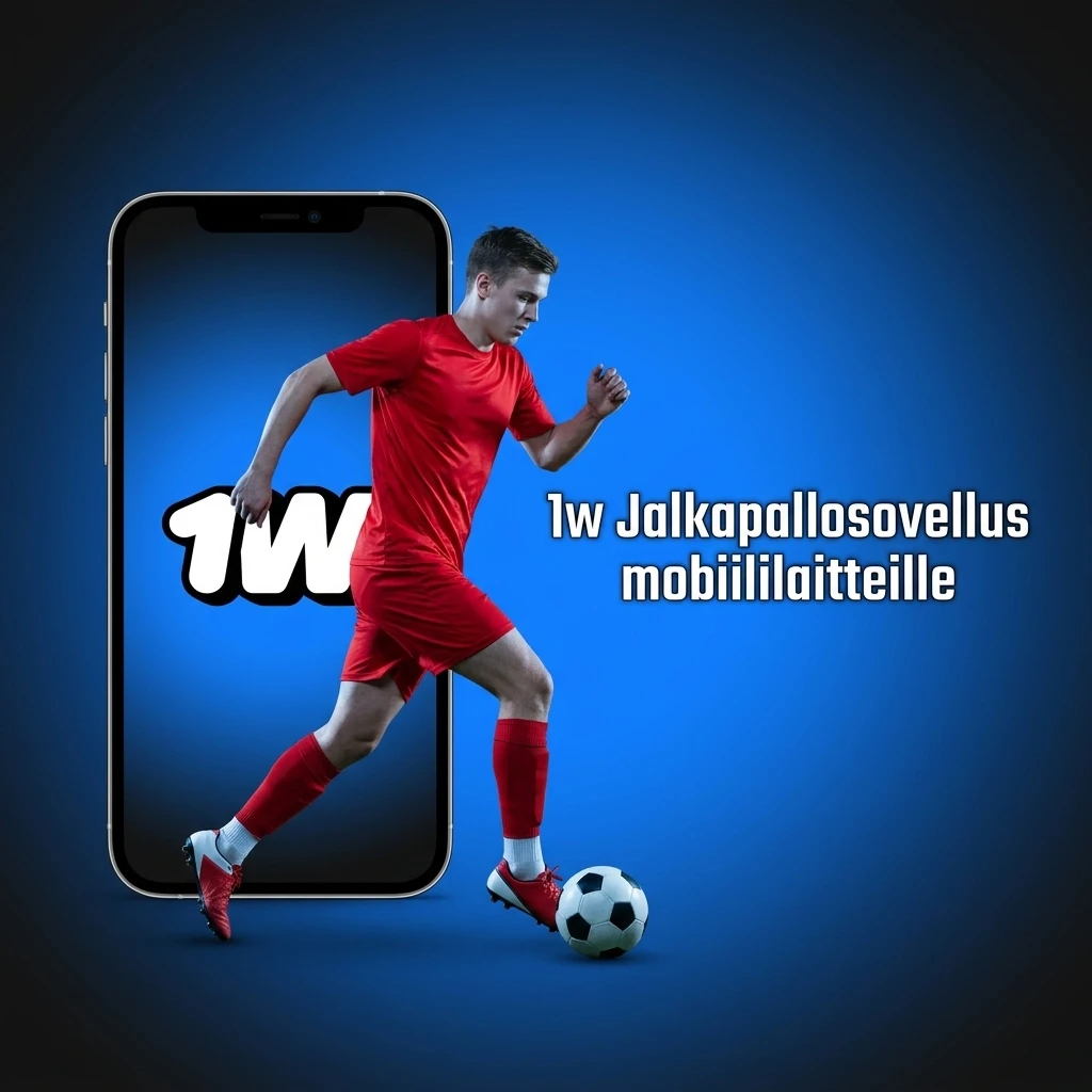 1w jalkapallosovellus Android ja iOS – reaaliaikaiset kertoimet ja livevedonlyönti mobiililaitteella