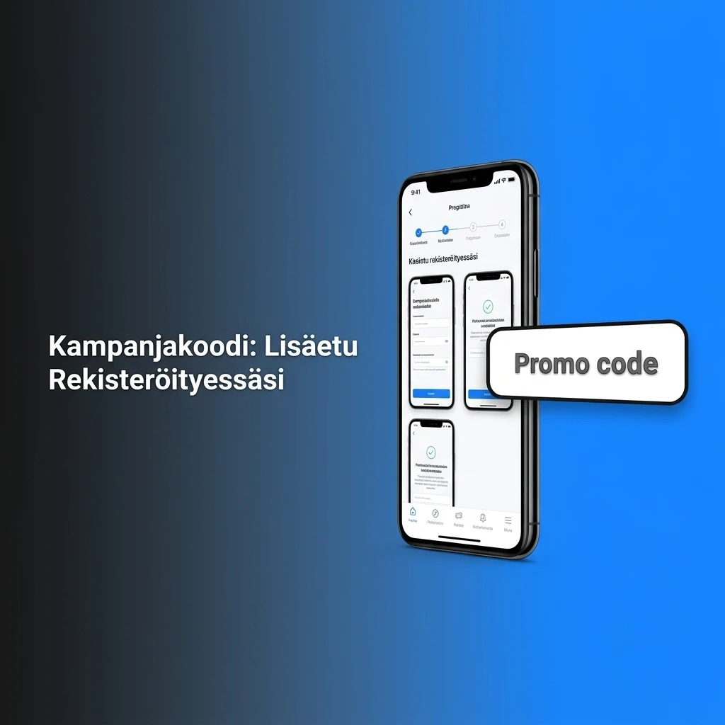 Kampanjakoodi rekisteröitymiseen – lisäbonus ja ilmaiskierrokset koodilla 1WFIN tai 1WFREE