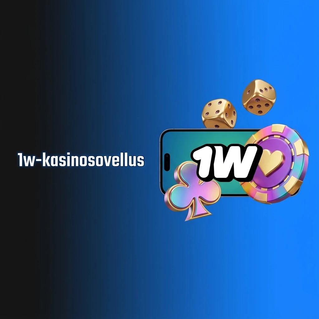 1w-kasinosovellus: kolikkopeliautomaatit, live-kasino ja pöytäpelit puhelimessa