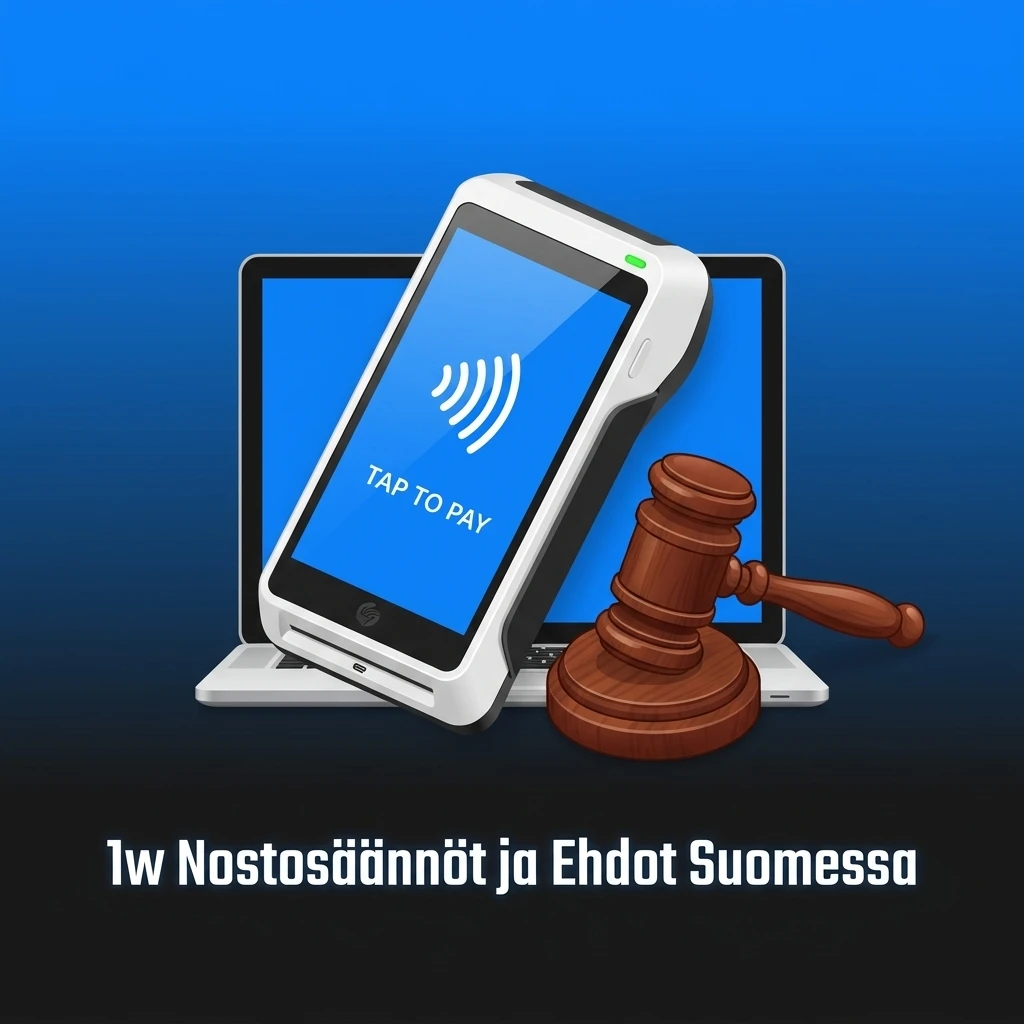 1w kasinon nostosäännöt ja ehdot Suomessa: tilin vahvistus, bonusvaatimukset ja nostoraja
