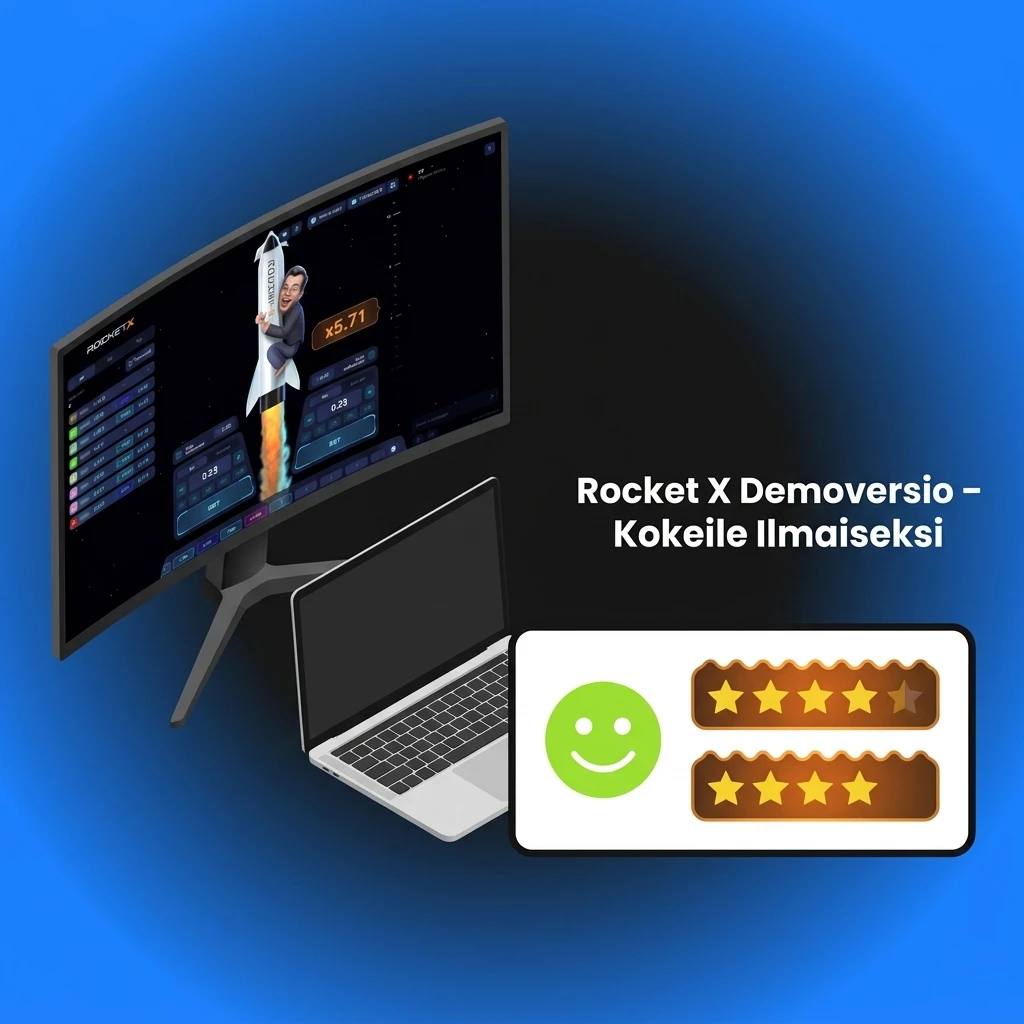 Rocket X -pelin demoversio ilmaiseksi – kokeile pelin mekaniikkaa ja ominaisuuksia ilman talletusta