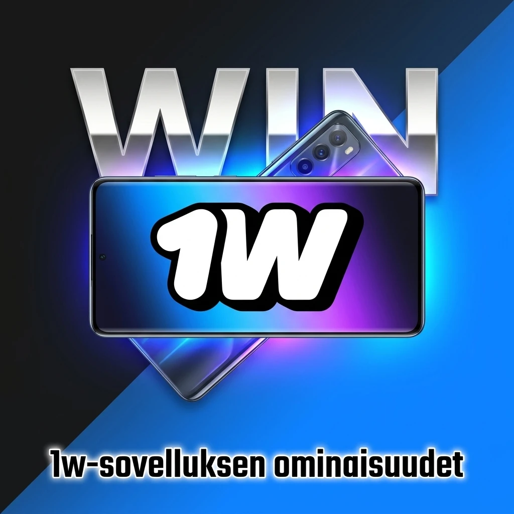 1w-sovelluksen ominaisuudet: live-vedonlyönti, kasinopelit, talletukset ja kotiutukset mobiilissa