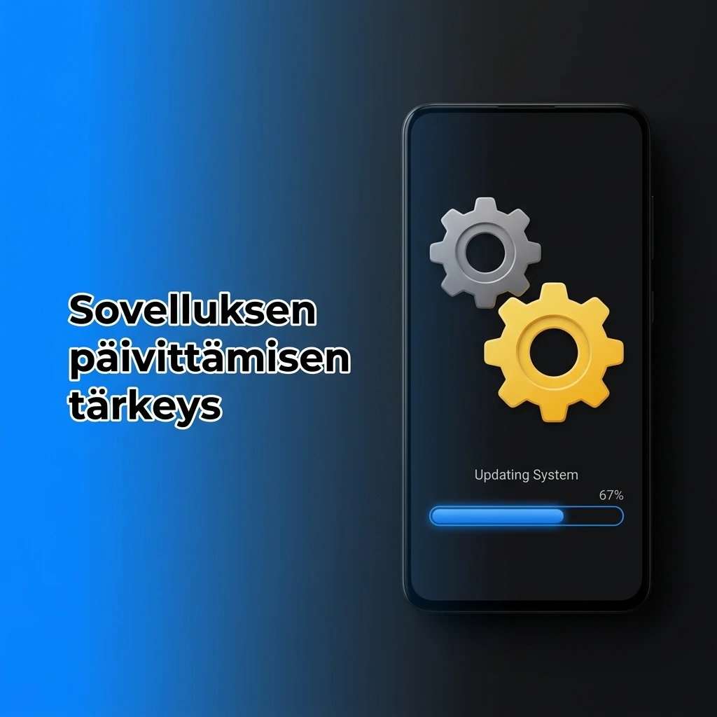 Sovelluksen päivittäminen parantaa vakautta, tietoturvaa ja pelikokemusta mobiililaitteella