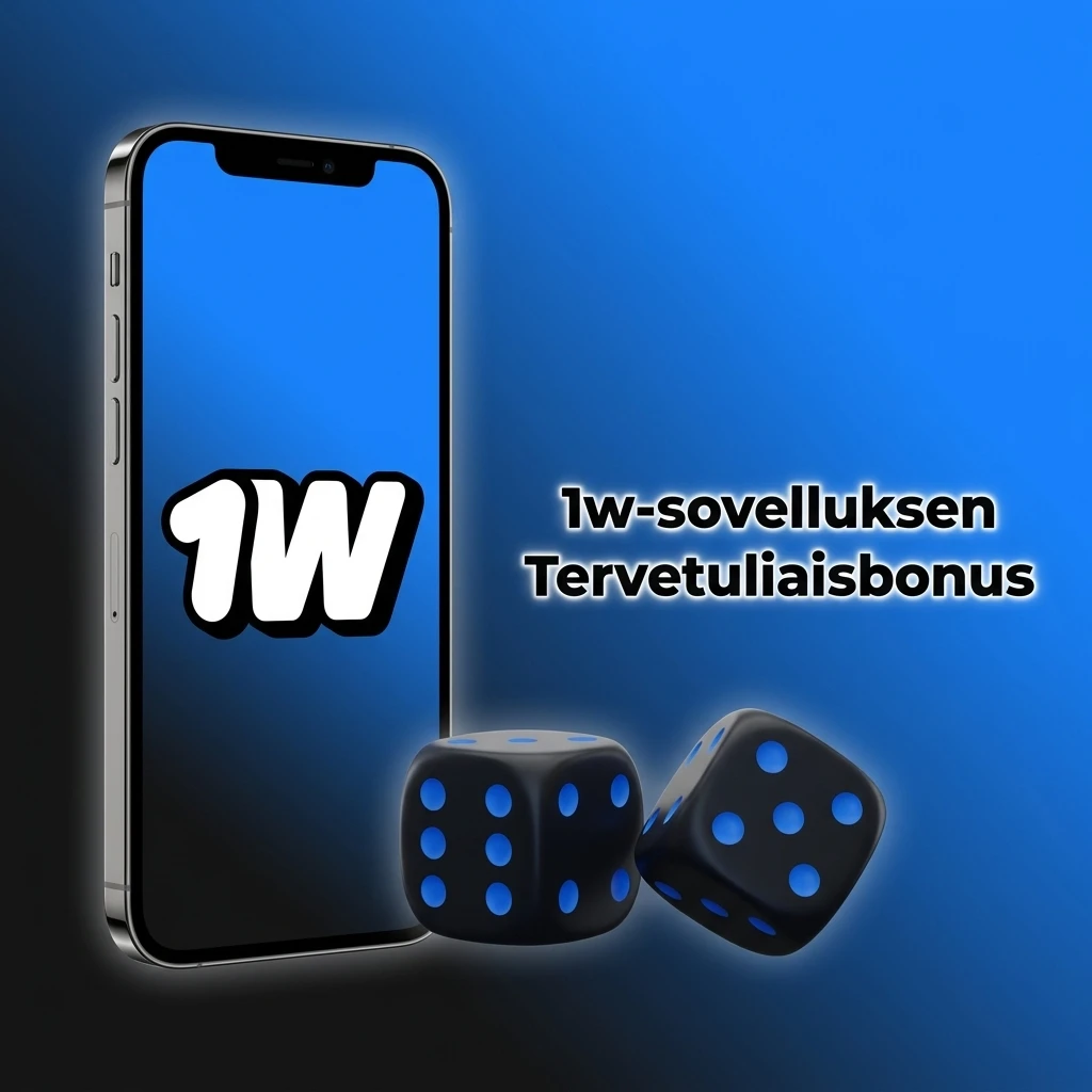 1w-sovelluksen tervetuliaisbonus: 600% bonus neljälle talletukselle ja 500 ilmaiskierrosta