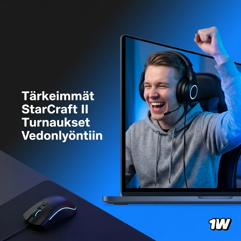 StarCraft II tärkeimmät turnaukset vedonlyöntiin: GSL, ESL Masters, EWC, DreamHack ja WCS Circuit