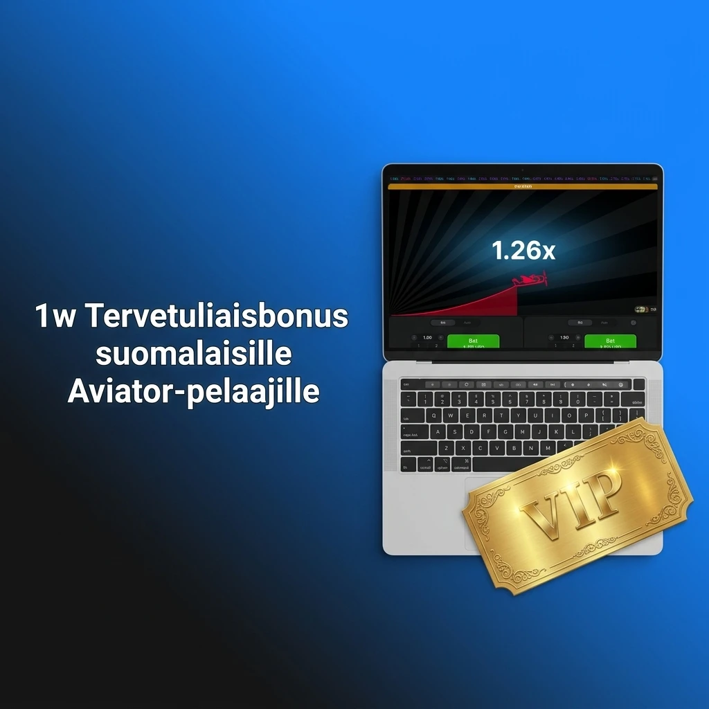 1w Tervetuliaisbonus 600% + 500 ilmaiskierrosta suomalaisille Aviator-pelaajille