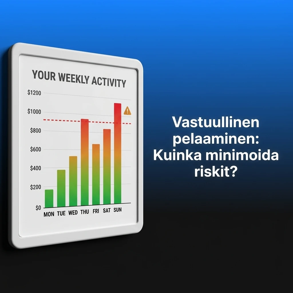 Vastuullinen pelaaminen: talletusrajat, tappiorajat ja itsepoissulkeminen auttavat hallitsemaan pelikuluja.