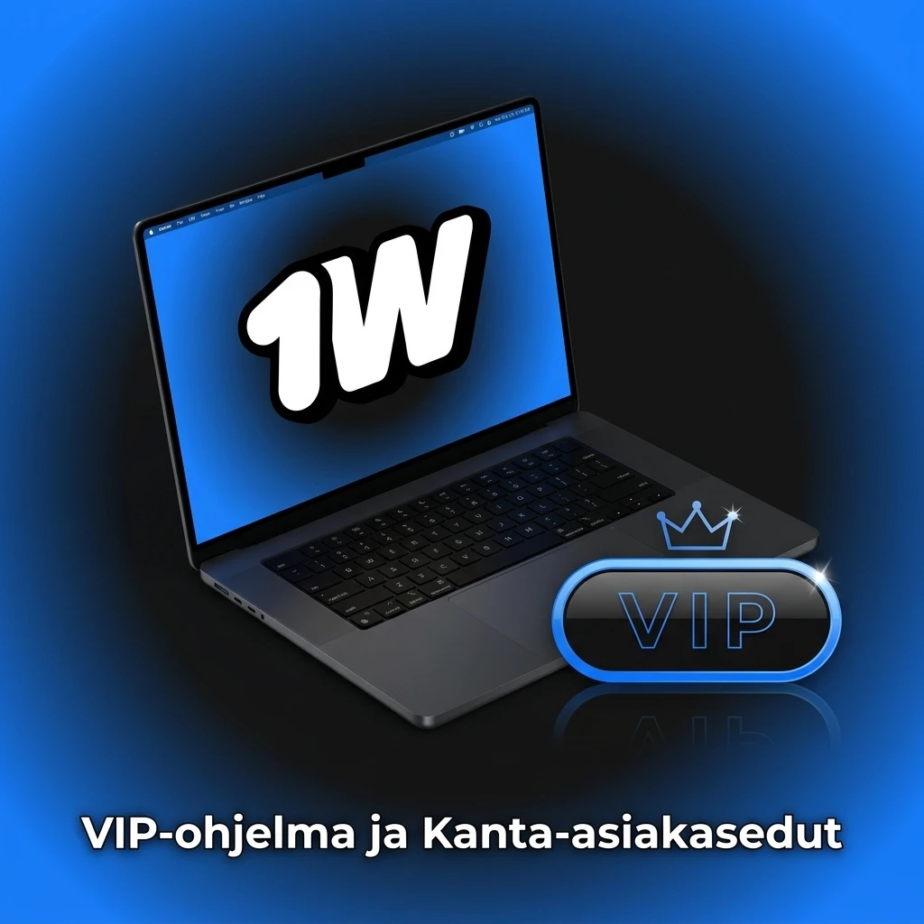 1w kasino VIP-ohjelma palkitsee suomalaiset pelaajat eksklusiivisilla eduilla ja porrastetuilla tasoilla