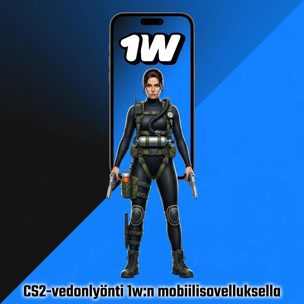 1w mobiilisovellus CS2-vedonlyöntiin – live-vedot ja kertoimet Android- ja iOS-laitteilla