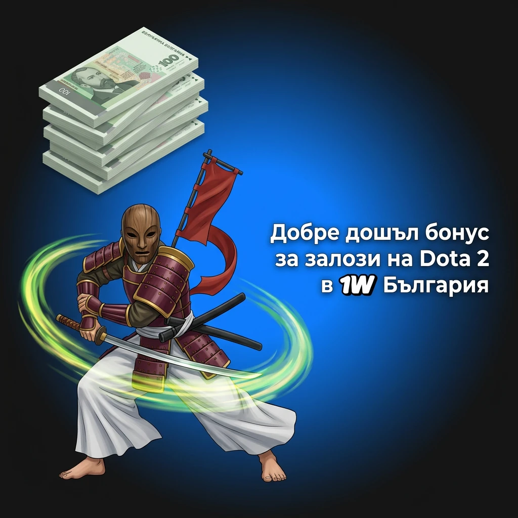 1W България добре дошъл бонус 600% на 4 депозита и 500 безплатни завъртания за Dota 2 залози