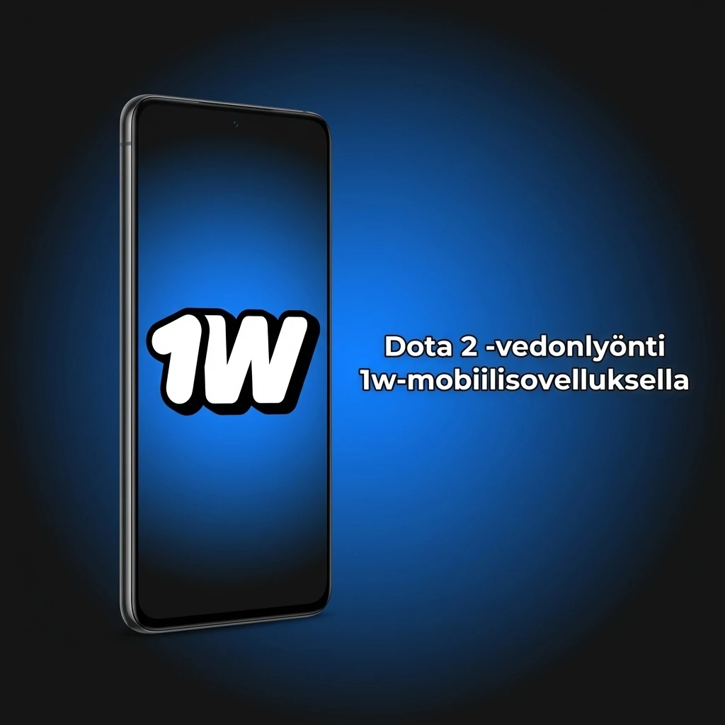 1w-mobiilisovellus Dota 2 -vedonlyöntiin iOS- ja Android-laitteilla