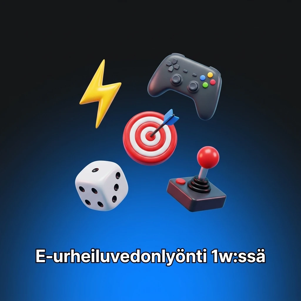 E-urheiluvedonlyönti 1w:ssä: Dota 2, CS2, League of Legends ja StarCraft kertoimet ja live-vedot