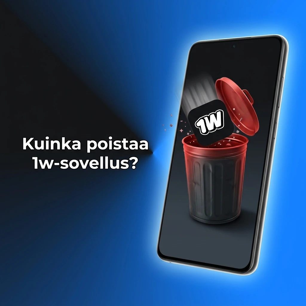 1w-sovelluksen poistaminen Androidilla ja iOS:lla – askel askeleelta ohjeet asennuksen poistamiseen