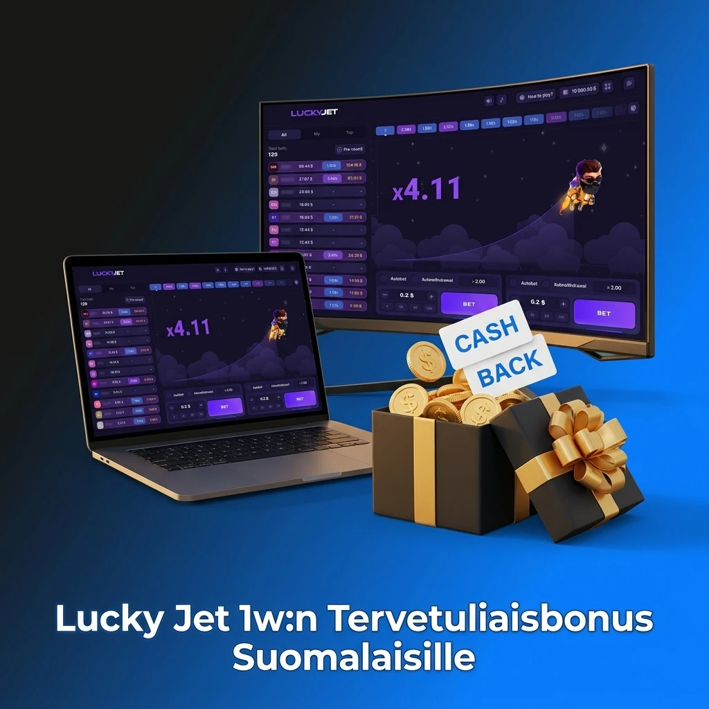 1w tervetuliaisbonus 600% + 500 ilmaiskierrosta suomalaisille Lucky Jet -pelaajille