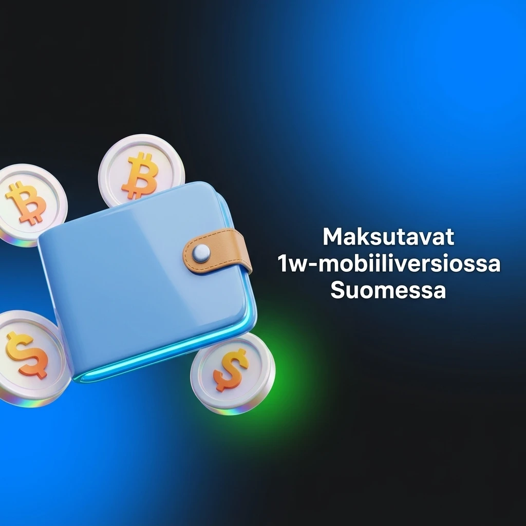 1w mobiiliversio Suomessa – tuetut kryptovaluutat kuten Bitcoin, Ethereum ja Solana talletuksiin ja nostoihin