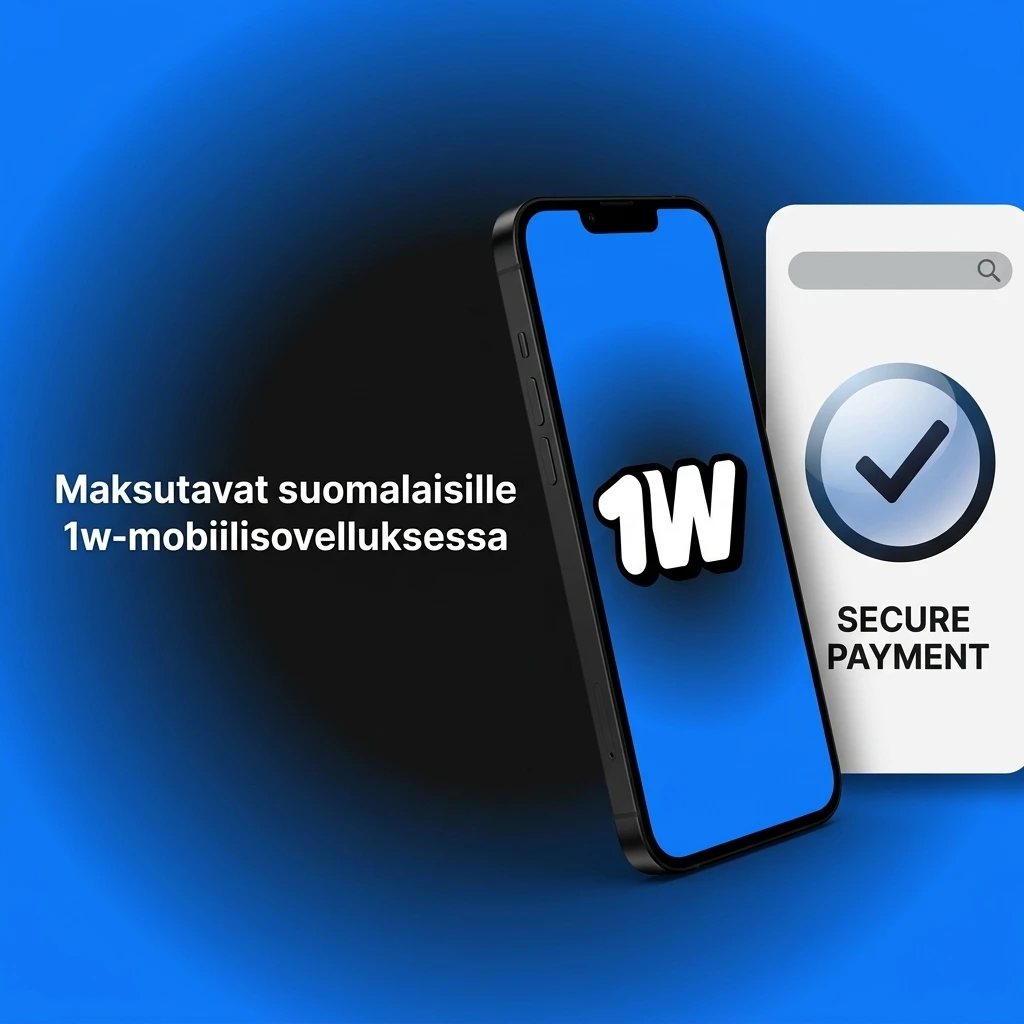 1win-mobiilisovelluksen maksutavat suomalaisille: Visa, Mastercard, Skrill, Neteller, kryptovaluutat