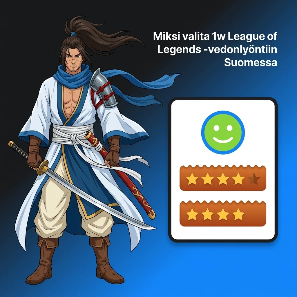 1w League of Legends -vedonlyönti Suomessa: bonukset, kertoimet ja mobiilisovellus suomalaisille pelaajille