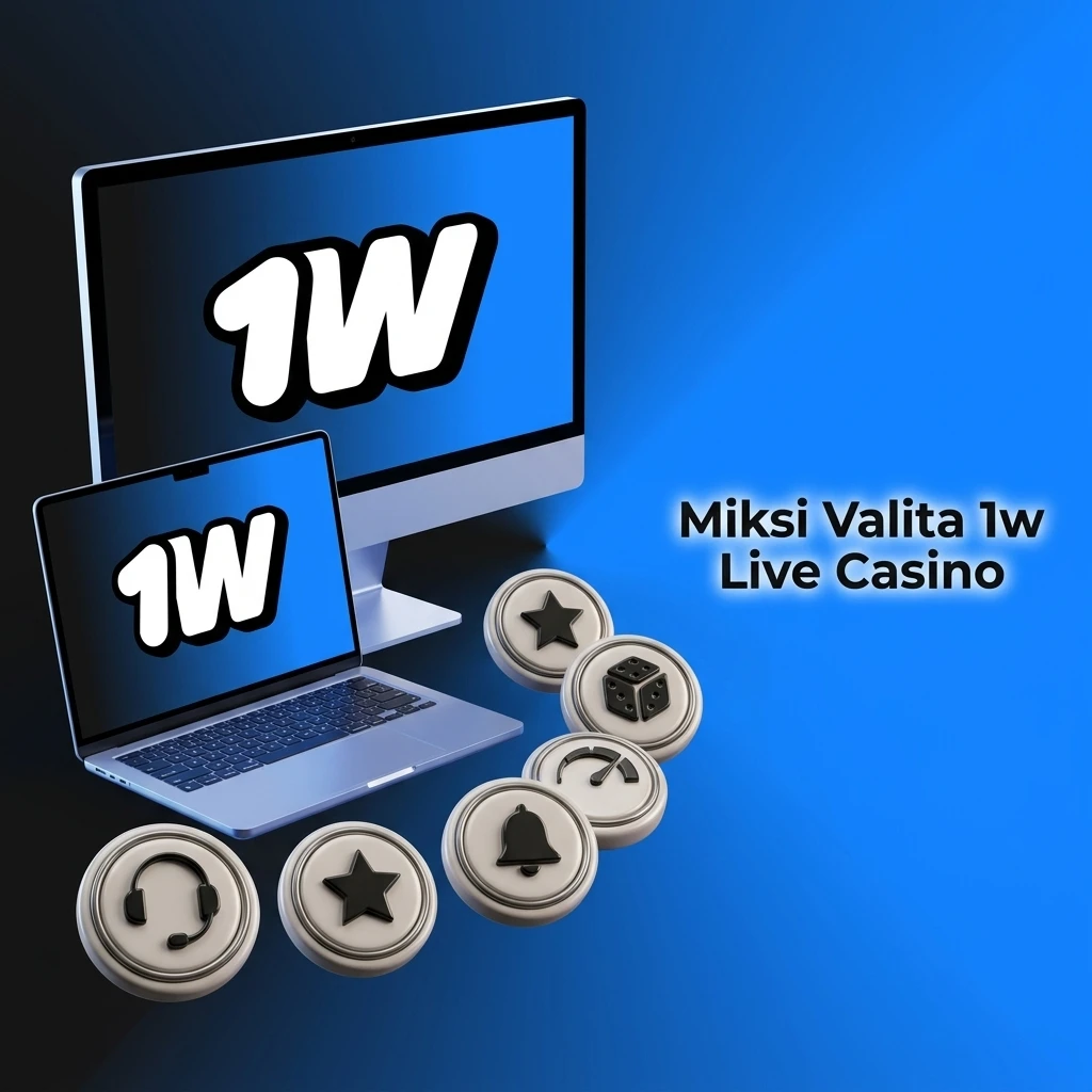 1w Live Casino: aito krupiee, live-pöydät, mobiilipelaaminen ja kryptomaksut suomalaisille pelaajille
