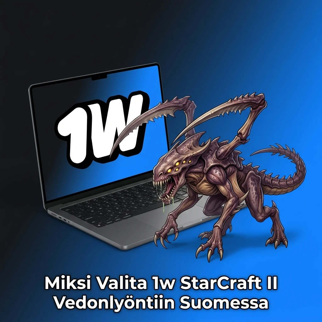 1w StarCraft II vedonlyönti Suomessa – bonukset, suomalaiset maksutavat ja kilpailukykyiset kertoimet