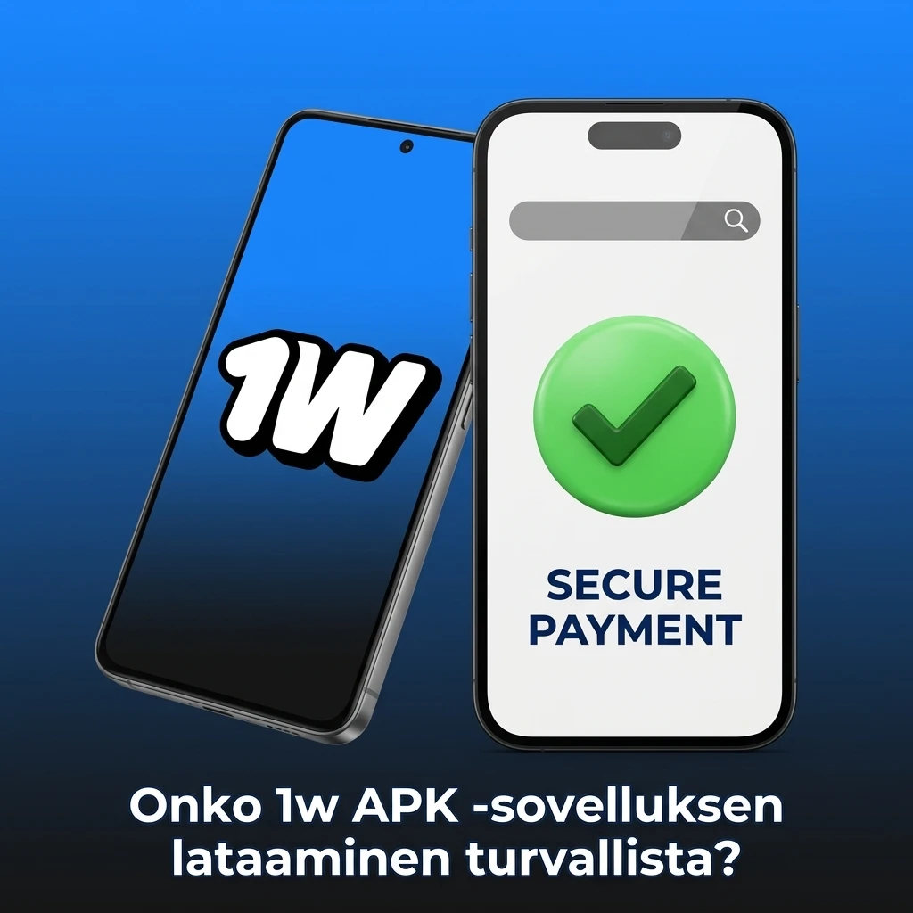1w APK-sovelluksen lataaminen on turvallista Curaçao-lisenssin ja SSL-salauksen ansiosta