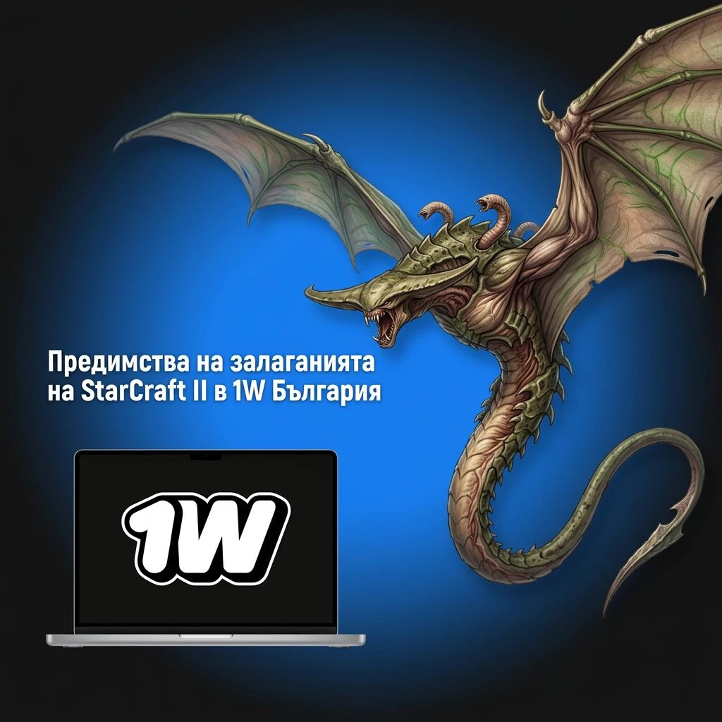 Предимства на 1W за залагания върху StarCraft II в България – бонуси, коефициенти и мобилно приложение