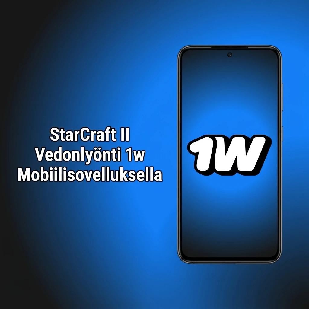 StarCraft II vedonlyönti mobiilisovelluksella – lataus, asennus ja pelaaminen iOS ja Android