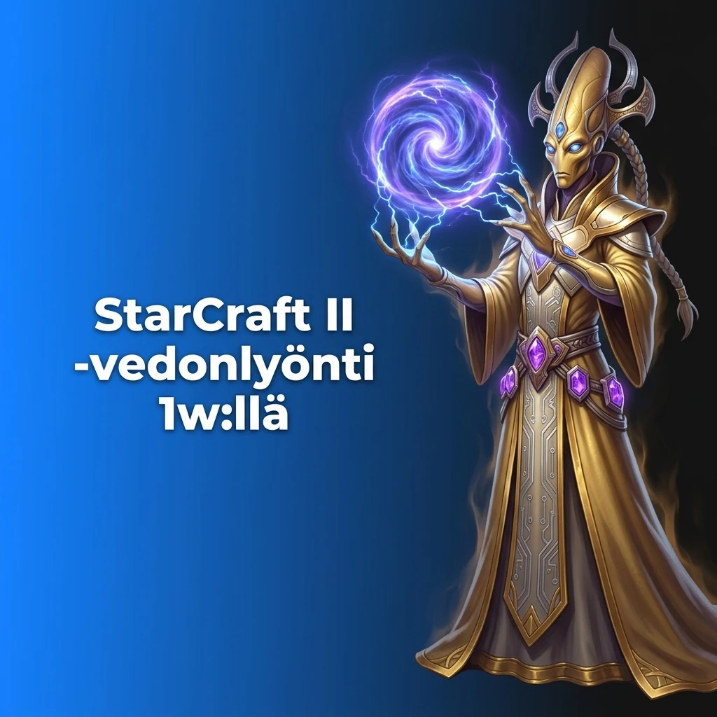 StarCraft II -vedonlyönti 1w:llä – turnaukset, markkinat ja live-vedot strategiapeliin