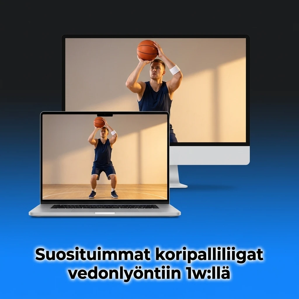 1w koripallovedonlyönti: NBA, Euroliiga, NCAA ja muut suosituimmat liigat ympäri maailman