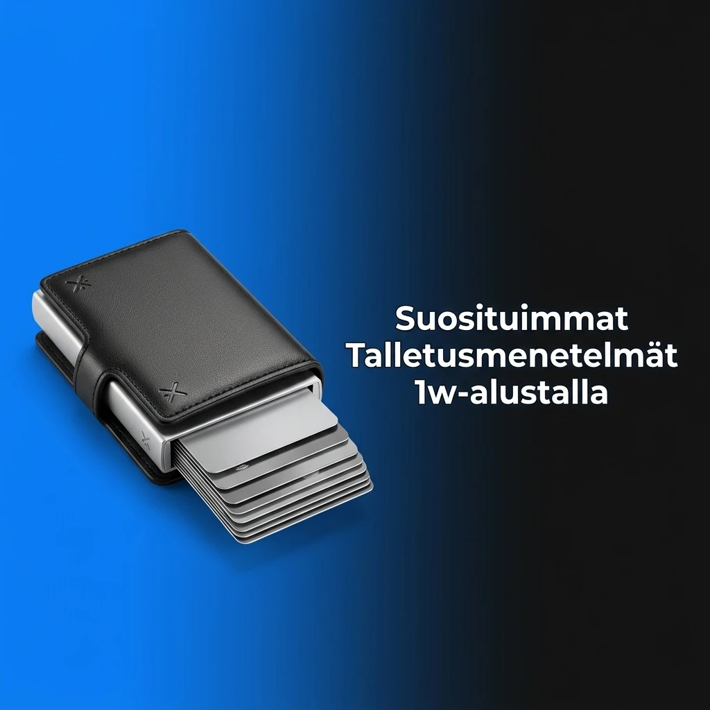 Suosituimmat kryptovaluuttatalletusmenetelmät 1w-alustalla: Bitcoin, Ethereum, USDT, Litecoin, Ripple ja Tron